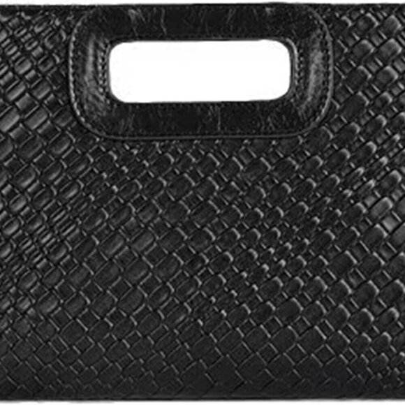 Women PU Leather Evening Clutch Bag Formal Party Prom Handbag